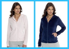 Nautica  Full-Zip Fleece Hooded Sweatshirt Women's Size Small 50 NWT