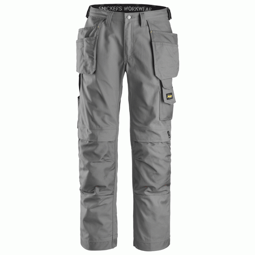 Snickers 3214 Canvas+ Craftsmen Holster Pocket Trousers Various Colours - Picture 5 of 8