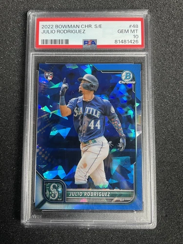 PSA 10 JULIO RODRIGUEZ 2019 1st Bowman Chrome #BCP33 Rookie