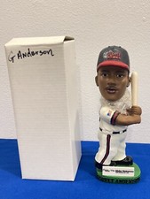 RARE GARRET ANDERSON BOISE HAWKS ANAHEIM ANGELS Bobble Head SGA BASEBALL NEW BOX