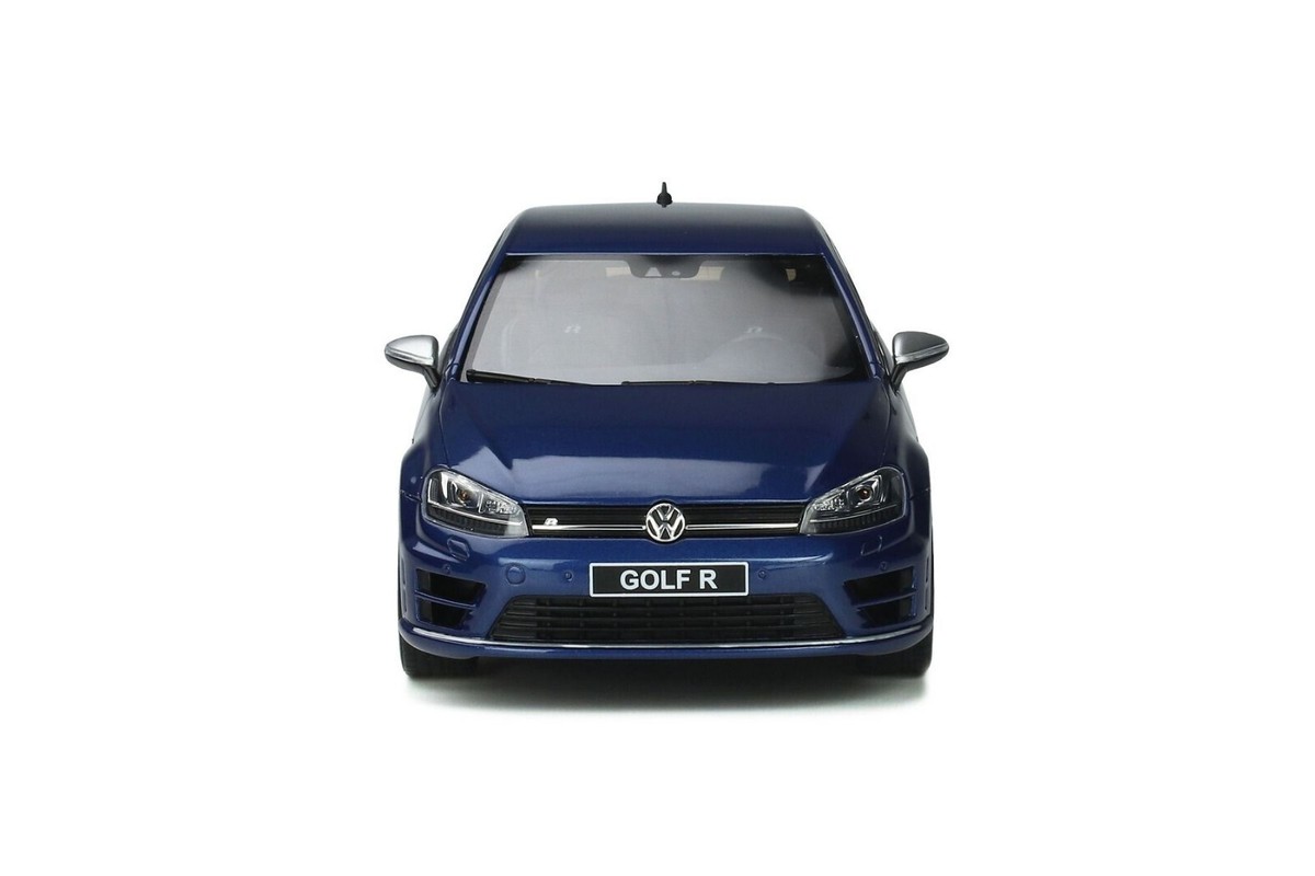 【VW Golf R】 Otto モデルカー 1/18 ブルー　ゴルフ VW VOLKSWAGEN Golf VII R 2014 LAPIZ Blue 1/18 Otto Mobile OT333