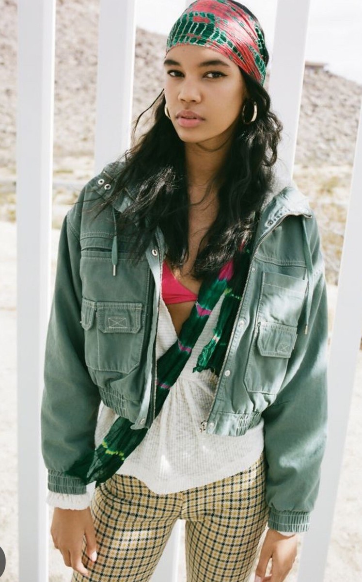 BNWT Womens BDG Urban Outfitters Jared Sherpa Lined Utility Jacket