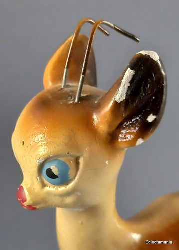 Figura de pub publicitaria BABYCHAM de colección rara - década de 1950 - Imagen 10 de 11