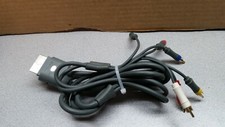 OEM Microsoft XBOX 360 Component HD AV Video Audio Cable Cord Genuine Official