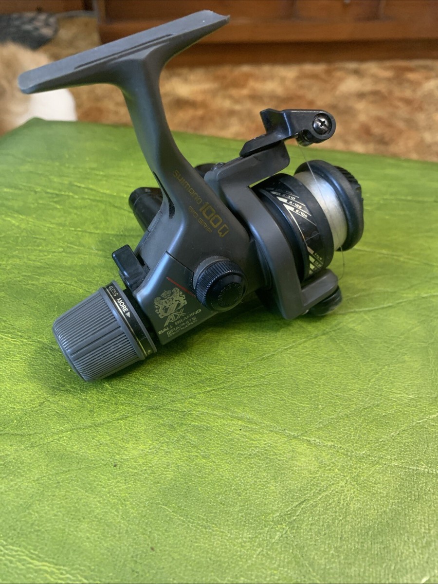 Vintage Fishing Reel Shimano AX 100Q Smooth Works Great Quality Rear Drag | eBay Vintage Fishing Reel Shimano AX 100Q Smooth Works Great Quality Rear Drag | eBay