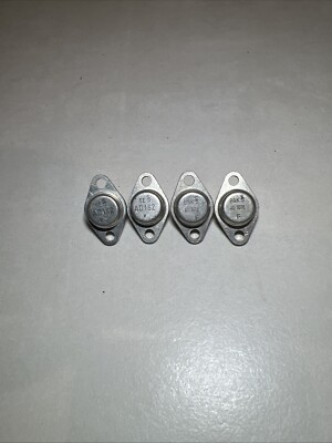 Matched 2x AD161 und 2X AD162  Siemens Germanium Transistor  Neu Original Nos