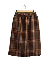 Vintage Classica 100 Wool Pleated Skirt Size 8