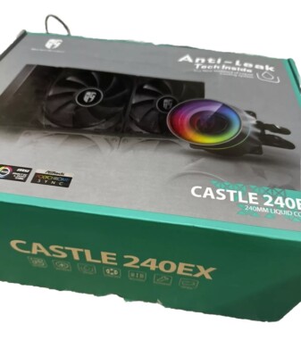 DEEPCOOL Castle 240EX black 240MM Liquid CPU cooler Sealed In Box