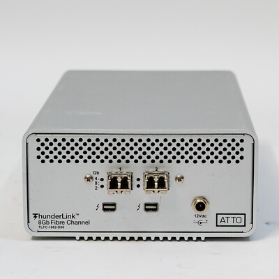 その他 ATTO ThunderLink TLFC1082-D00 ATTO Thunderlink TLFC-1082-D00 Dual Thunderbolt to 8GB Fibre