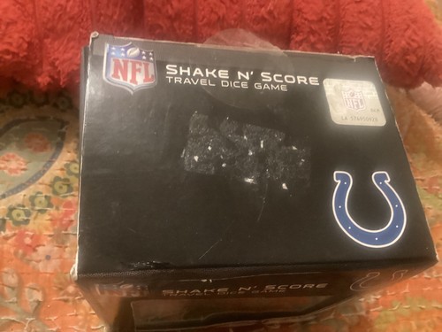 JUEGO DE DADOS DE VIAJE INDIANAPOLIS COLTS SHAKE 'N SCORE, ¡¡¡¡COMPLETO/ENVÍO GRATUITO!!!!! - Imagen 5 de 6