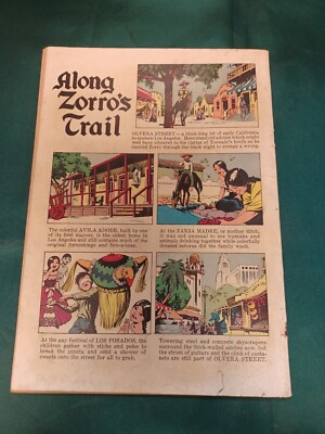 Walt Disney Zorro #882 - 1957 Dell - Golden Age Action Hero Comic