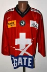 SWITZERLAND NATIONAL TEAM ICE HOCKEY SHIRT JERSEY SIZE L ADULT