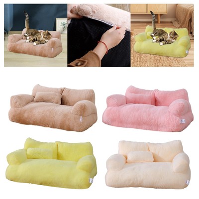 Haustiersofa rutschfeste Unterseite abnehmbare Katzensofa Couch für