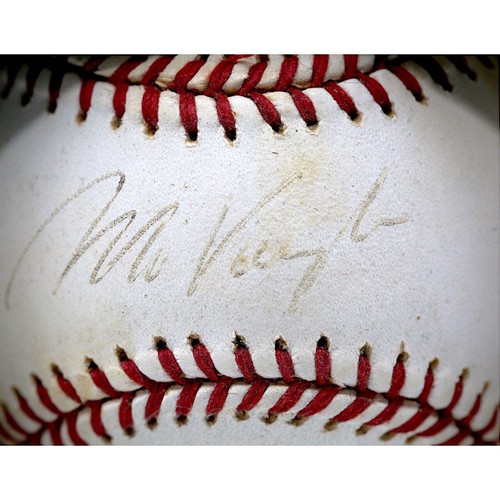 Mo Vaughn Signed Baseball Boston Red Sox - Picture 2 of 2