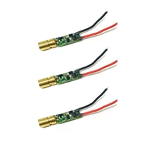 USA Mini Green Laser Light 515nm 520nm 5mw Green Laser Diode Dot Module Set of 3