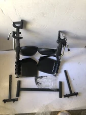 15020005 Elevating legrest for wheelchair with mounting bar And Hangers