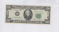 1981A 20 Federal Reserve Banknote Chicago Uncirculated Fr 2074G