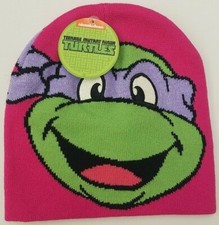 NEW TEENAGE MUTANT NINJA TURTLES GIRLS KNIT BEANIE FREE SHIPPING