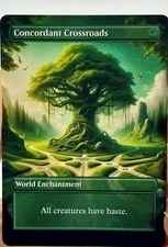 Concordant Crossroads Proxy Card with Custom designed art