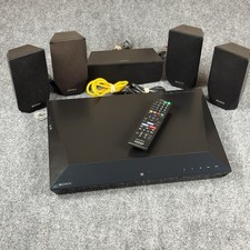 Sony 3D Blu-Ray BDV-E2100 Home Theater System Wi-FI Remote Wires Speakers Works