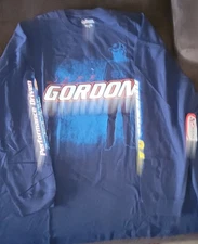 Chase Authentics Long Sleeve T-Shirt Men's 4XL Blue Jeff Gordon #24 NASCAR