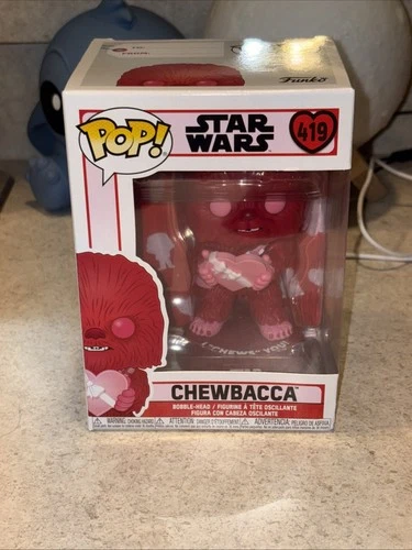 Funko Pop! Vinyl: Star Wars - Chewbacca (Pink) #419 Valentines DAY Edition NEW!