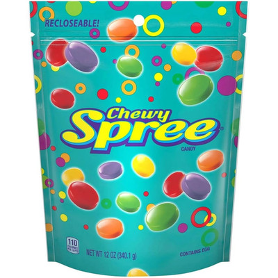 Chewy Candy Disks - Assorted Flavors - 12 Oz (Pack of 8)