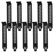 FAIRY CORA PCI Slot Covers Vented Dust Filter Bracket Expansion Black