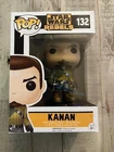 Funko Pop! Vinyl: Star Wars Rebels - Kanan Jarrus #132 Brand New Vaulted