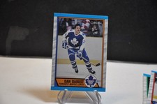 1989-90 O-Pee-Chee Hockey card #277 Dan Daoust toronto maple leafs nhl