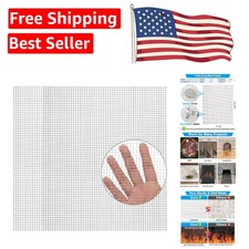 Upgraded 2-Pack 11x14.2  Crimped Stainless Steel Mesh Screen - Rust Resistant 