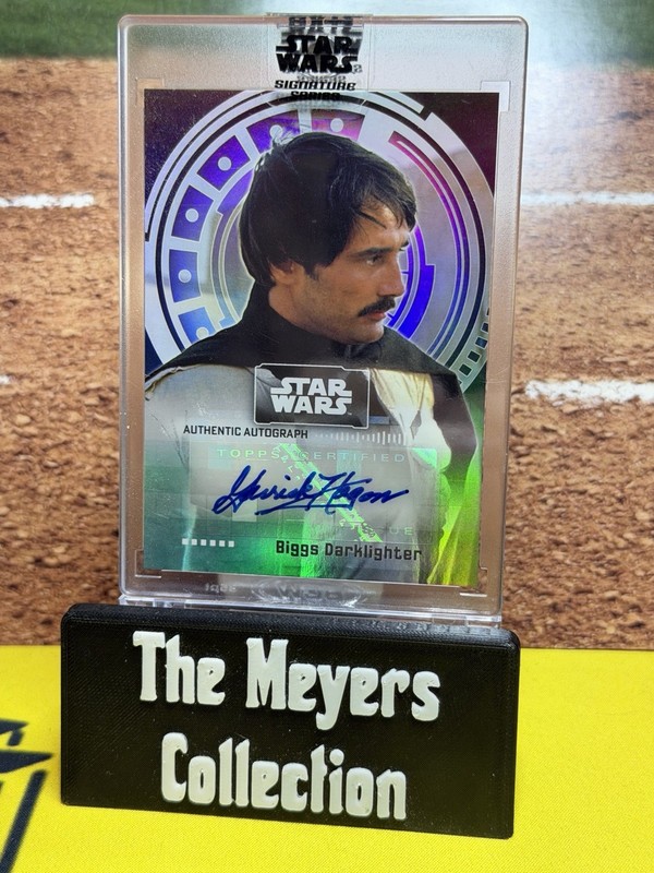 Biggs Darklighter Garrick Hagon 2022 Star Wars Topps Signature Series Auto🔥💎🔥