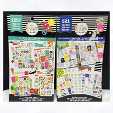 The Happy Planner SEASONAL & ILLUSTRATIONS Stickers Set of 2