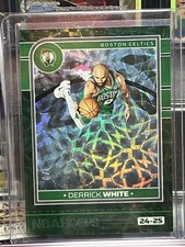 2024-25 Panini NBA HOOPS Derrick White #77 Green Scope /8