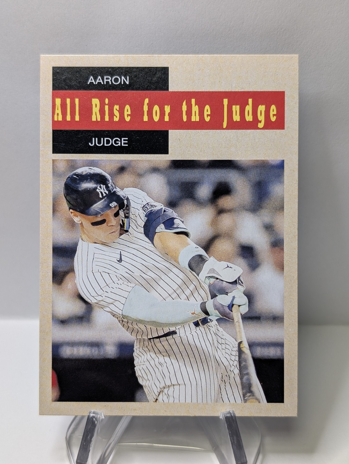 Aaron Judge #58W-3 (Baseball Cards 2024 Topps Archives 1958 TV Westerns) — is it worth grading?