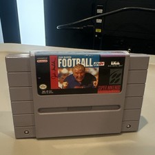 EA John Madden Football SNES Super Nintendo Sports NTSC-U/C Cartridge Only