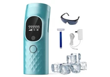 Laser Hair Removal for Women and Men - Permanent Painless Ice Cooling IPL Device