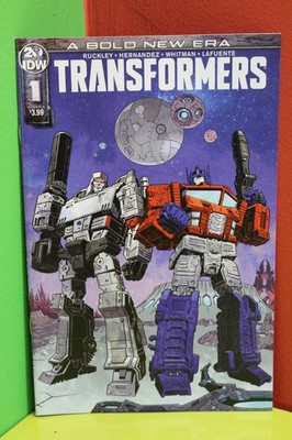 TRANSFORMERS #1 Cover A IDW Comic Book 2019 A Bold New Era Cybertron SIEGE 