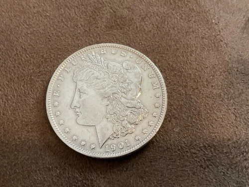 1901 $1 Morgan Silver Dollar AU Condition Nice Eye Appeal