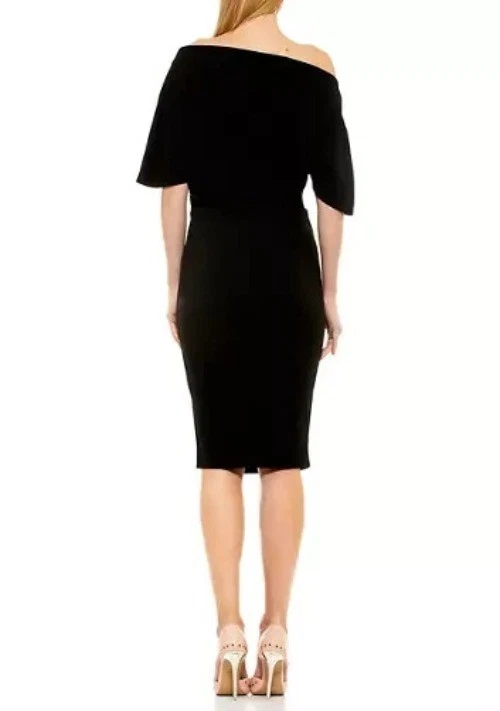 Женское драпированное платье-футляр Alexia Admor Olivia, размер средний - Изображение 2 из 4