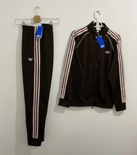 Adidas Originals Classics Superstar Tracksuit Aurora Coffee Sandy Pink Size 2XL