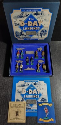 BRITAINS TOY SOLDIERS 8831 D-DAY LANDINGS OPERATION OVERLORD 1944 LTD ED SET NIB