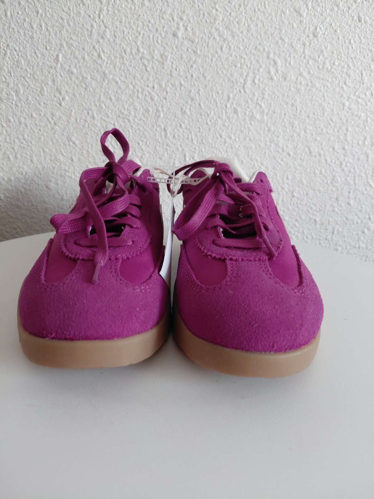 Nwob Converse Run Star Trainer Ox Suede Sneakers Purple Mens 4 Womens 5.5  thumbnail 3