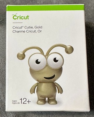 Cricut Cutie 3 inch Tall Vinyl Figure - Gold/Silver