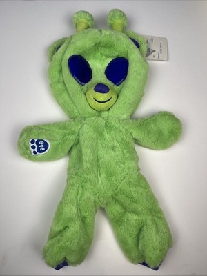Build a Bear Bear-lien Green Alien Online Exclusive 2022 - Rare Unstuffed NWT