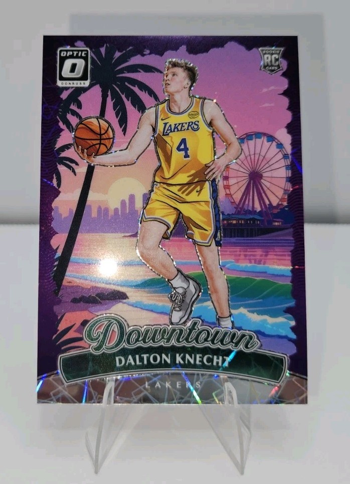 2024-25 Panini Donruss Optic Downtown #25 Dalton Knecht RC Rookie SSP CASE HIT