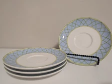 Mikasa Optima Fruit Rapture - Set of 4 Saucers - 6" - Y4001 - Excellent...