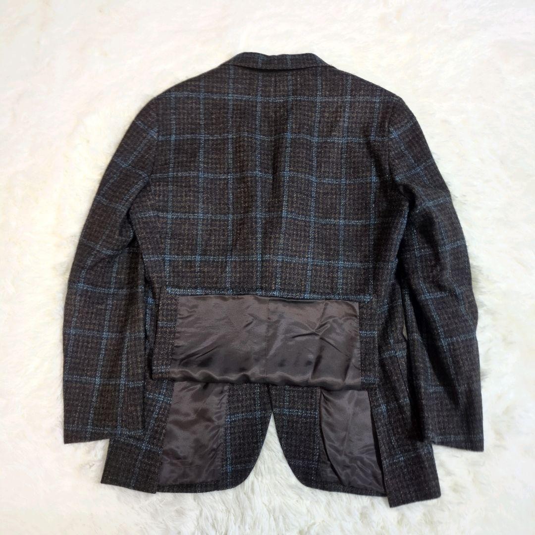 Universal Language Canonico Jacket Check Tweed Br… - image 4