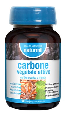 Carbone Vegetale Attivo Naturmil 90 Perle
