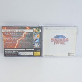 WORLD HEROES PERFECT Sega Saturn 3215 ss